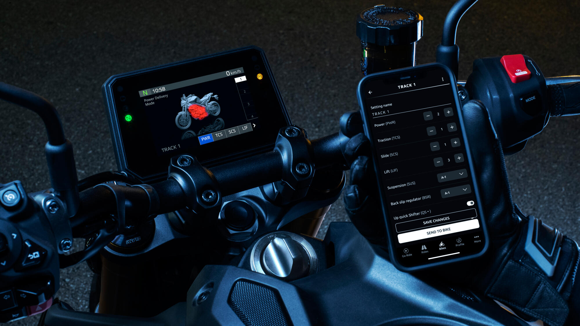 Система Yamaha Ride Control 